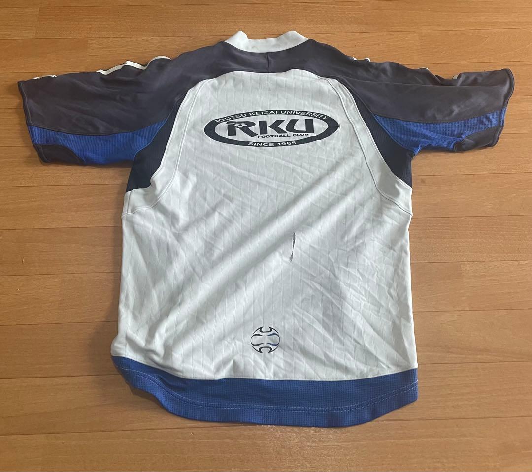 adidas 流通経済大学 サッカー部 ユニフォーム•シャツ&ショーツセット