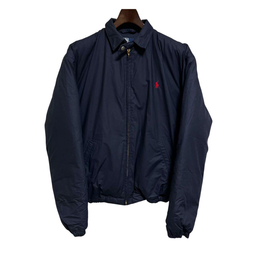 ※MC4 Ralph Lauren ダウンジャケット ネイビー スウィングトップ