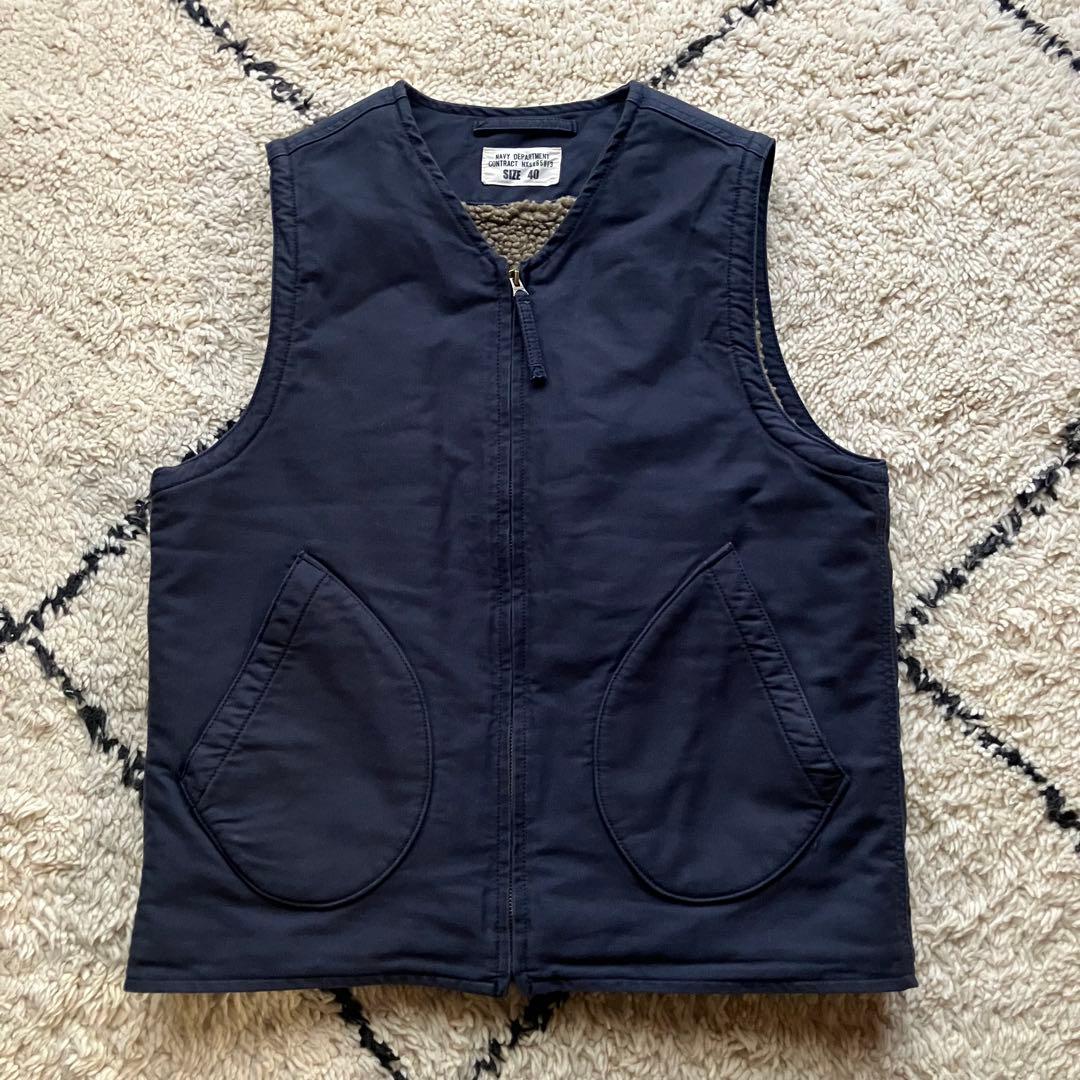 WAIPER N-1 ベスト　ネイビー　サイズ40