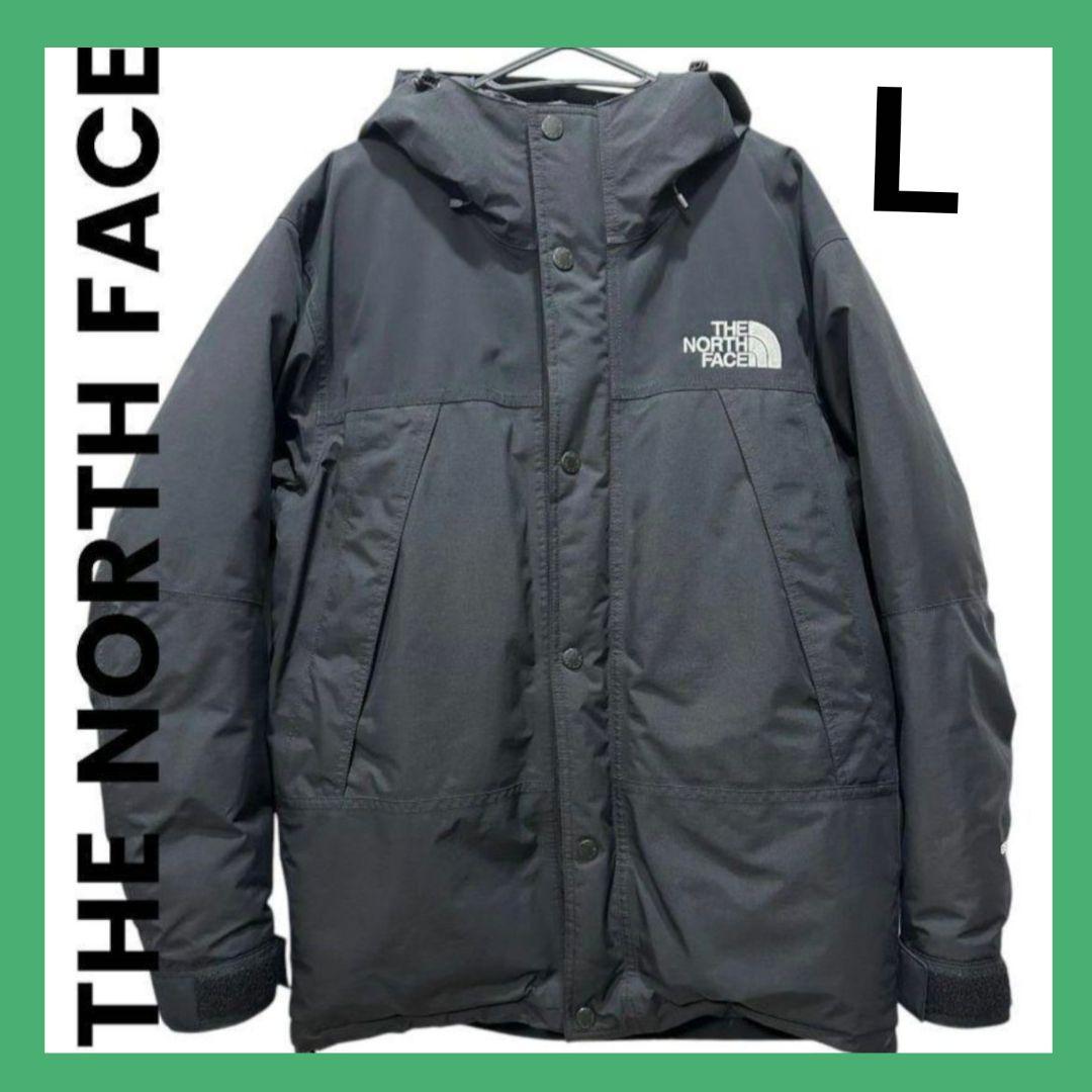 【美品】THE NORTH FACE マウンテンダウンジャケット 黒 L