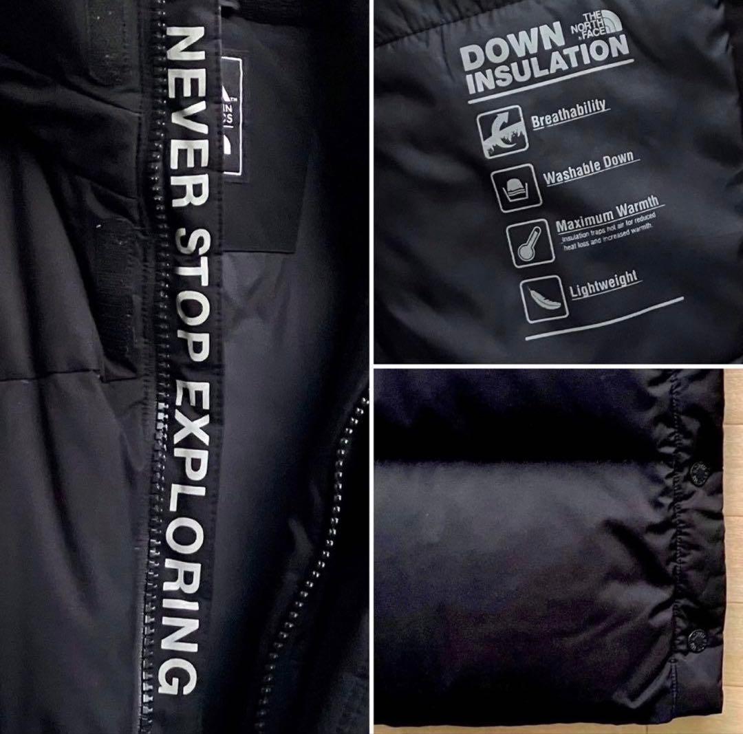THE NORTH FACE ブラックダウンジャケット Sサイズ