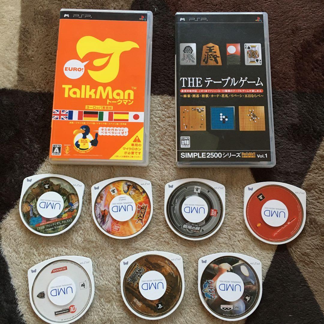 PSP 3000 本体 + ソフト18本セット