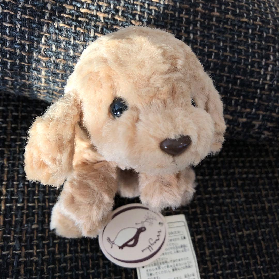 パプス　モンスイユ　ぬいぐるみ　子犬　いぬ　トイプードル　マスコット
