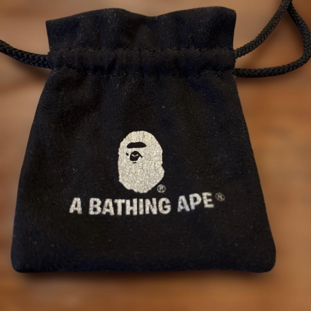 A BATHING APE シルバーピアス