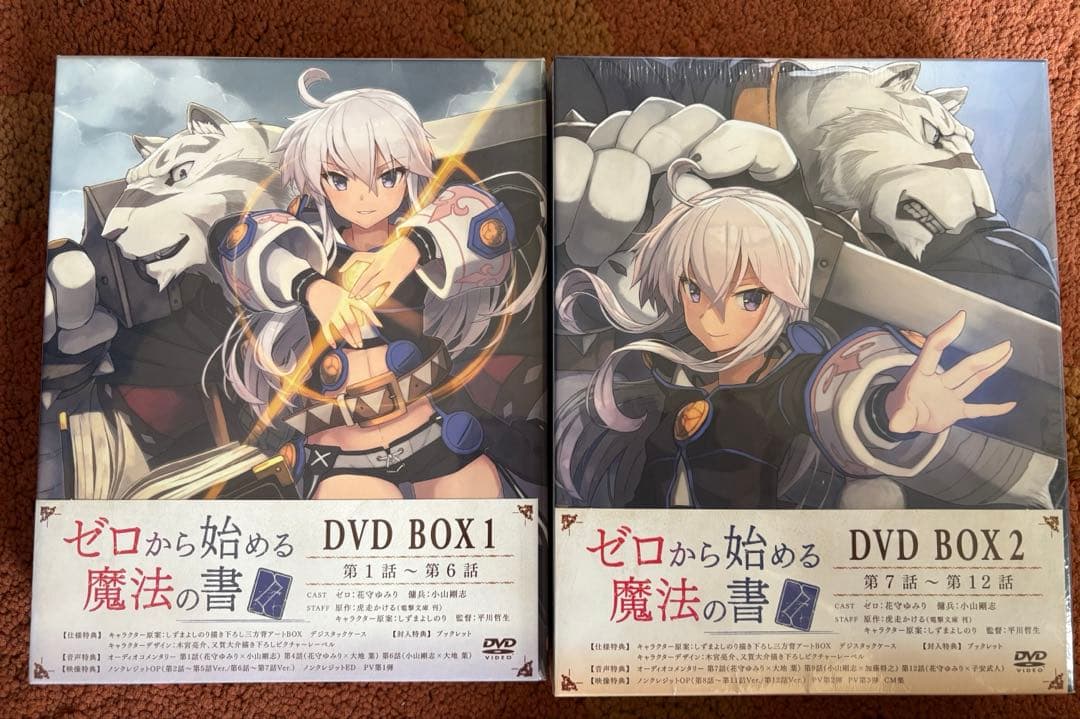 ゼロから始める魔法の書　初回限定封入特典　DVD BOX2箱セット　新品