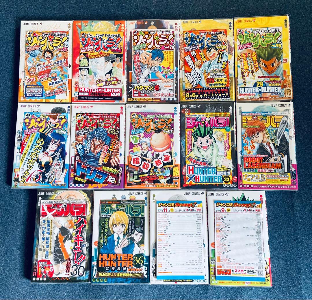 ハンターハンター 全巻初版・帯付き・チラシ付き