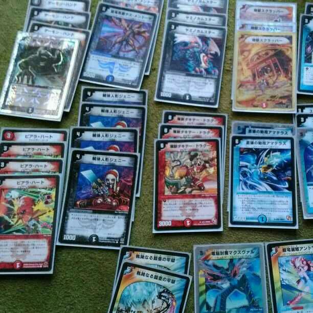 デュエマ　ゼロフェニデッキ、闇緑速攻デッキ