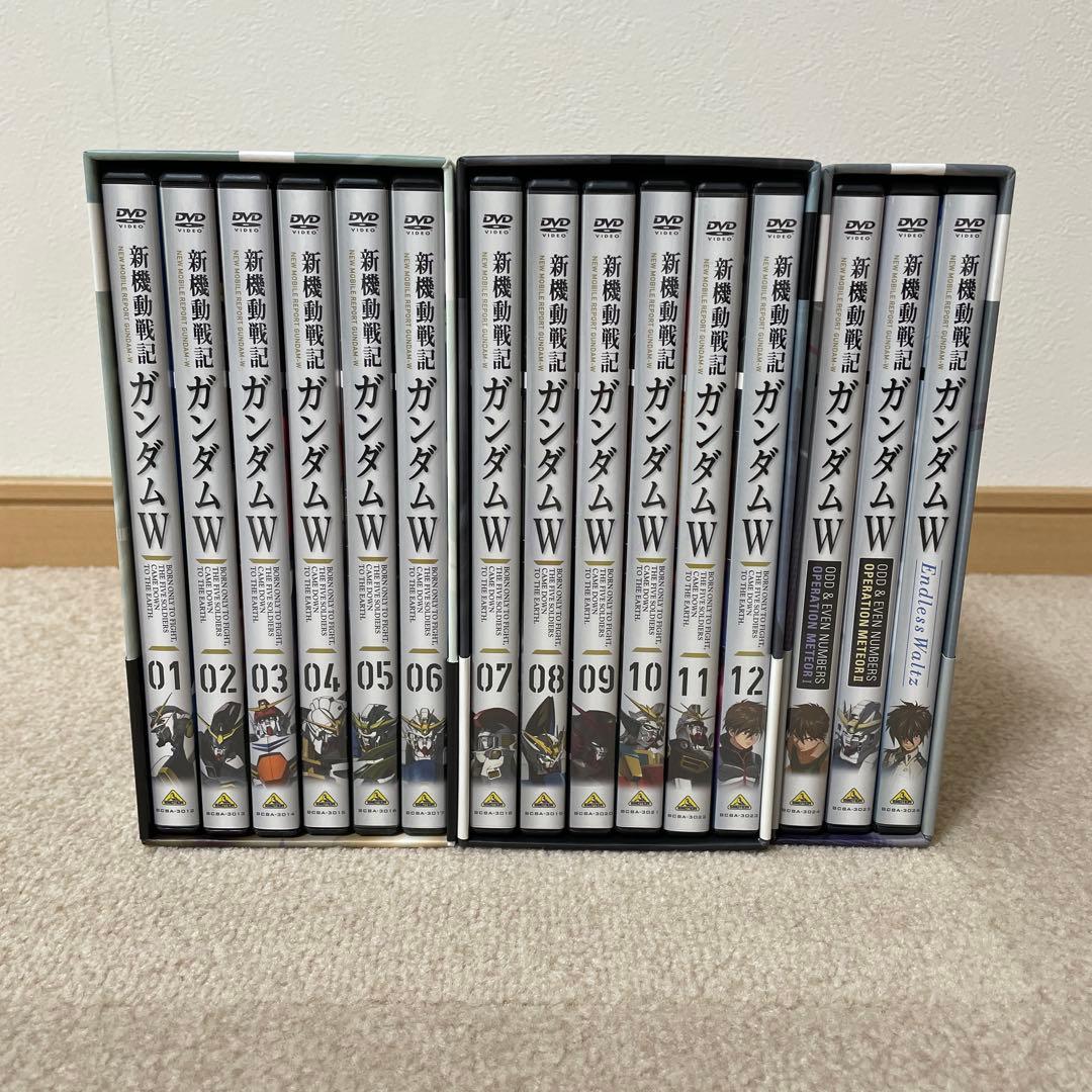 新機動戦記ガンダムW メモリアルボックス版（初回限定生産）Part1～3。全3巻