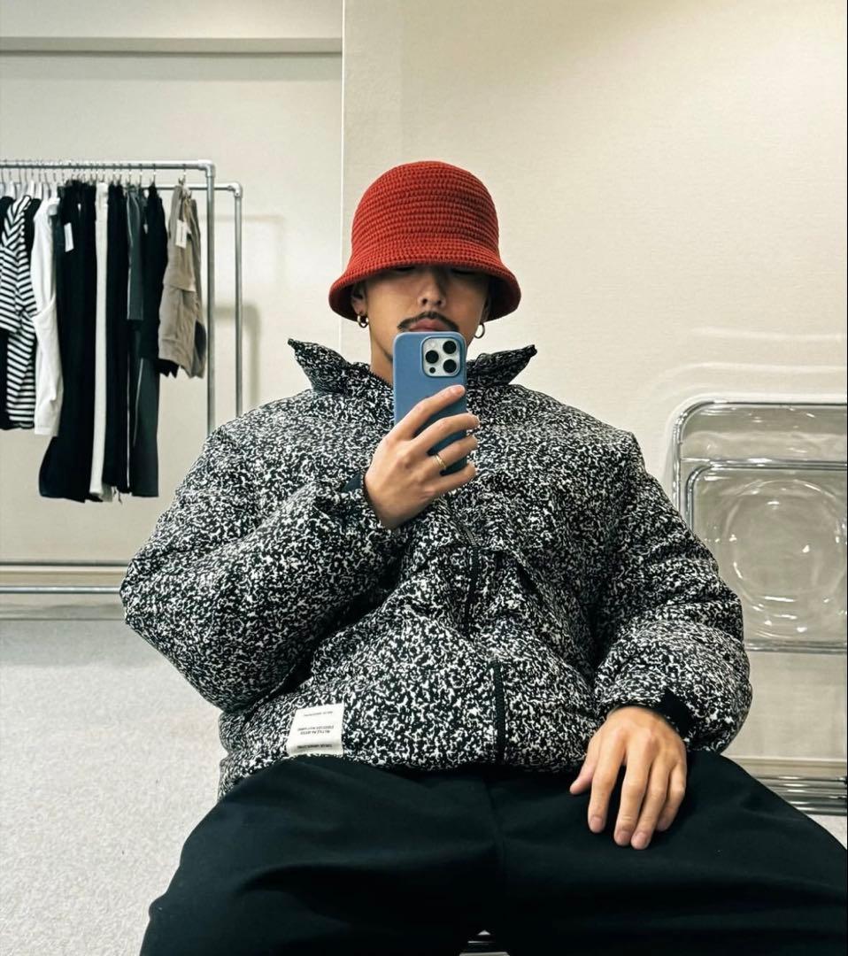 ジャケット・アウター COOTIE T/W Jacquard Down Jacket