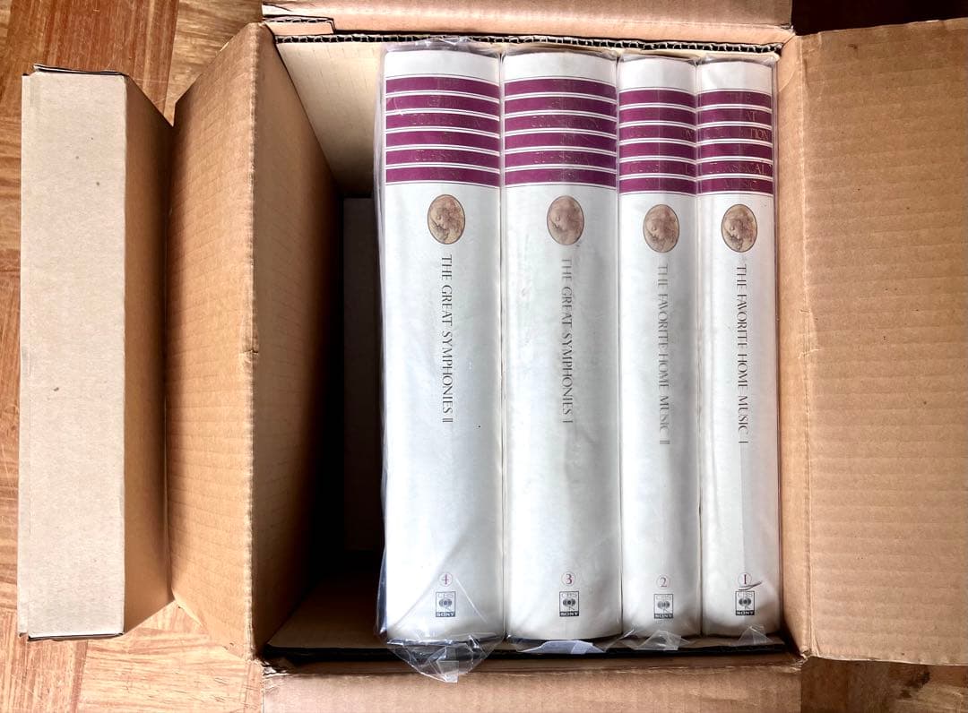 新品・未開封！ソニー『世界クラシック音楽体系』4BOXセット☆レコード全46枚揃