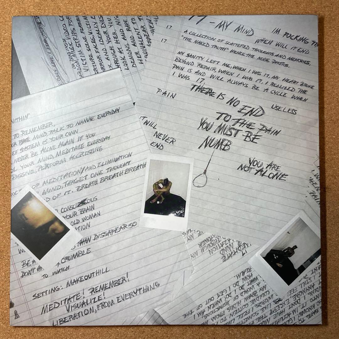 XXXTENTACION LP カラーヴァイナル 非公式盤 中古