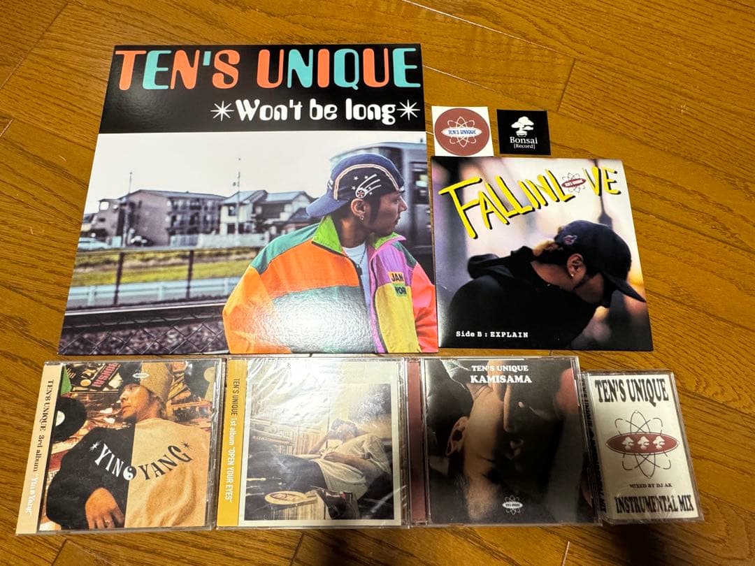 TEN'S UNIQUE レコード CD 激レアポスター　セット