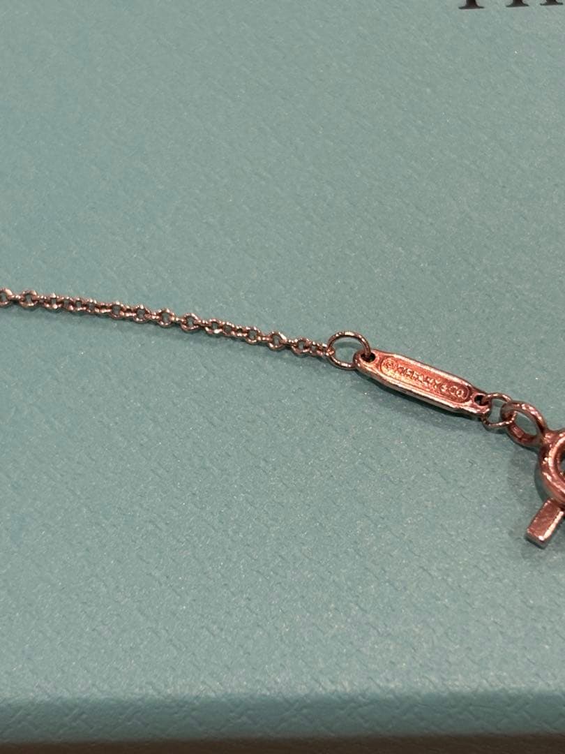 ティファニー　Tスマイル　ラージ　ネックレス　シルバー