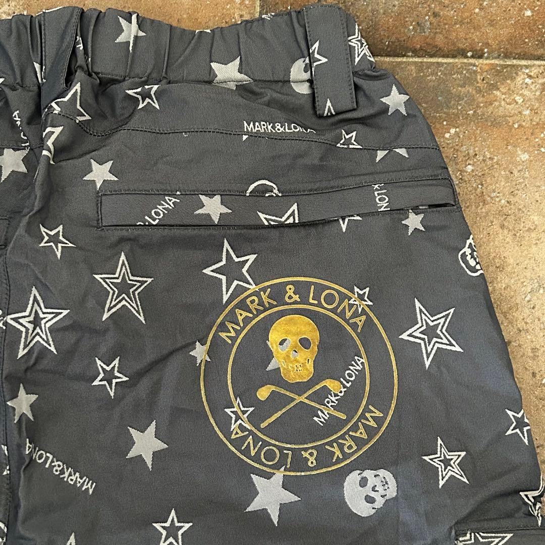 MARK&LONA レインウェア　セットアップジャケット パンツ 4way 総柄