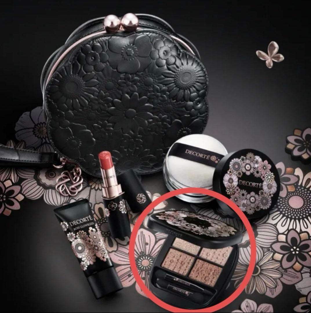 新品　コスメデコルテ　クリスマスコフレ　スキン シャドウ デザイニング パレット
