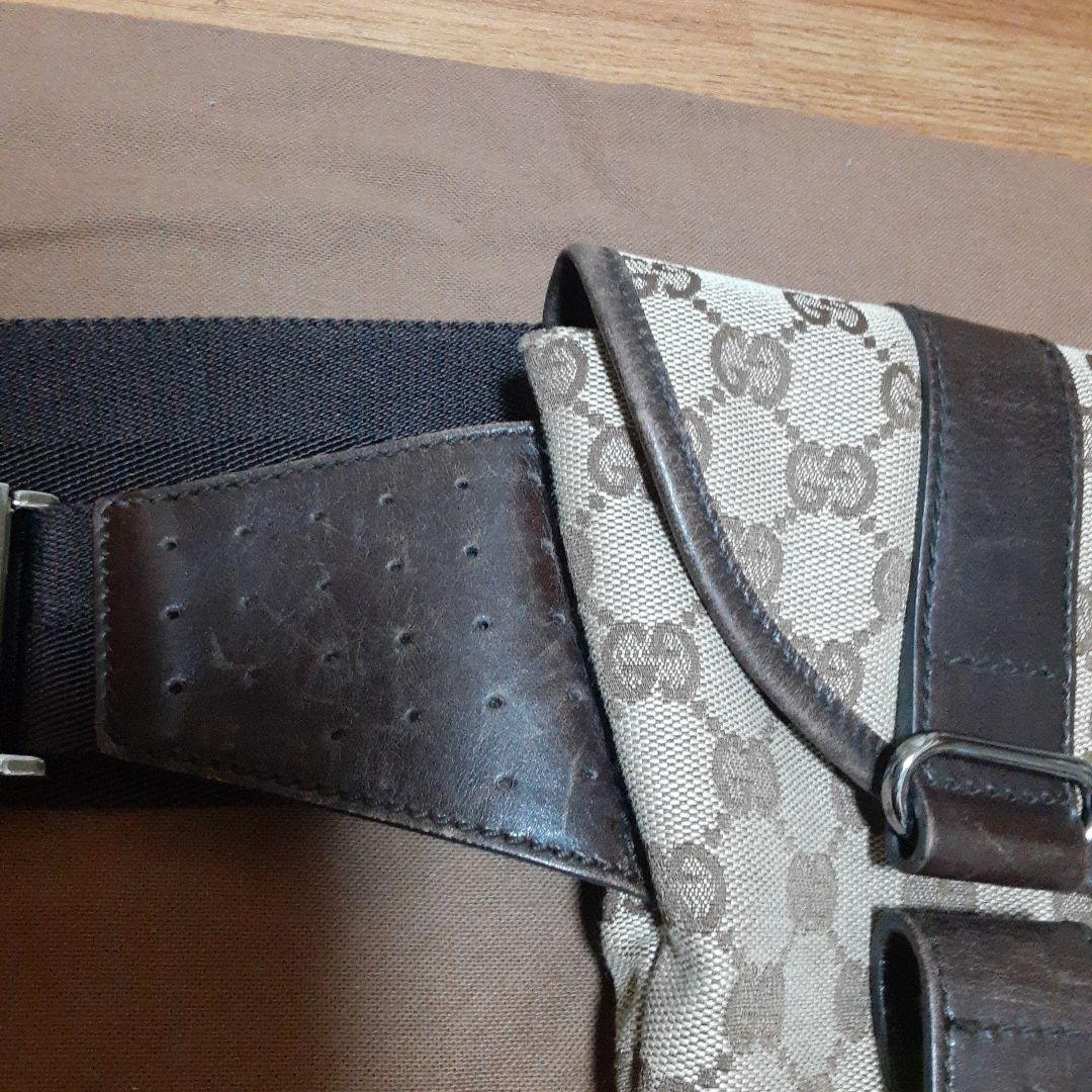 ら*む様 GUCCI GGパターン ボディバッグ