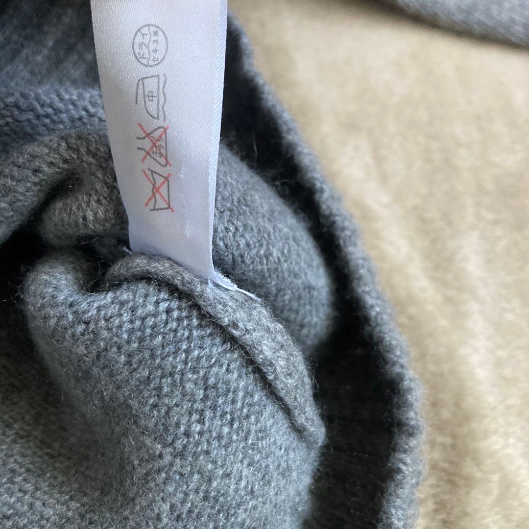 vintage KING DEERカシミヤ100% ハイネック ニット セーター