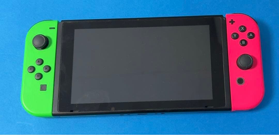 ニンテンドースイッチ本体 Nintendo Switch ネオングリーン、ピンク