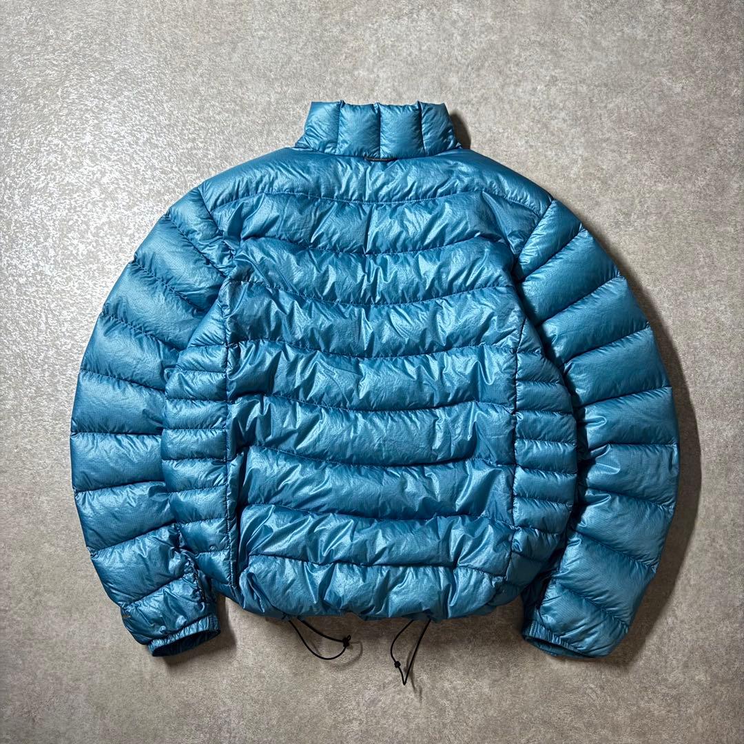 columbia down jacket puffer padded 水色