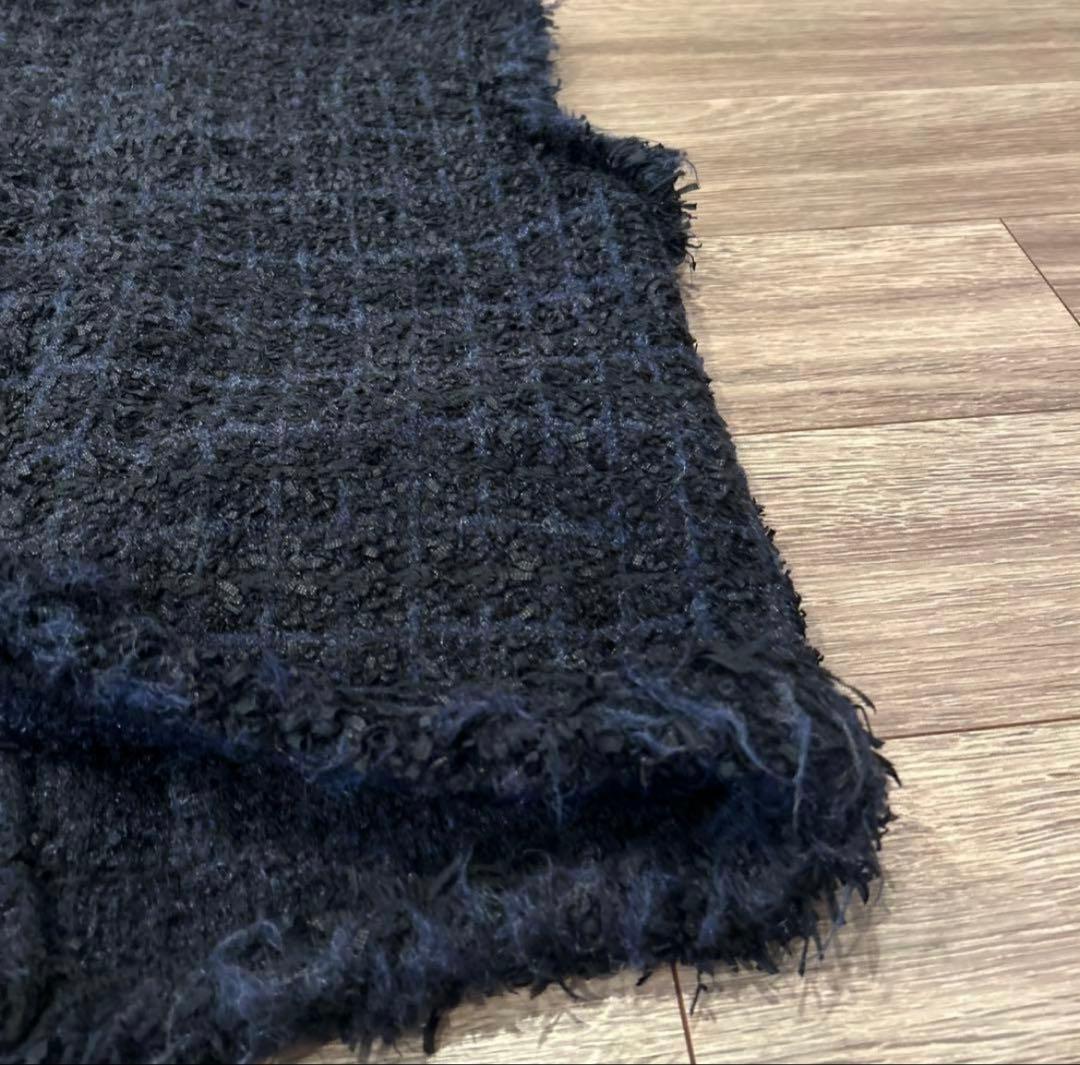 ユナイテッドアローズ ミックスチェックツイードニットベスト