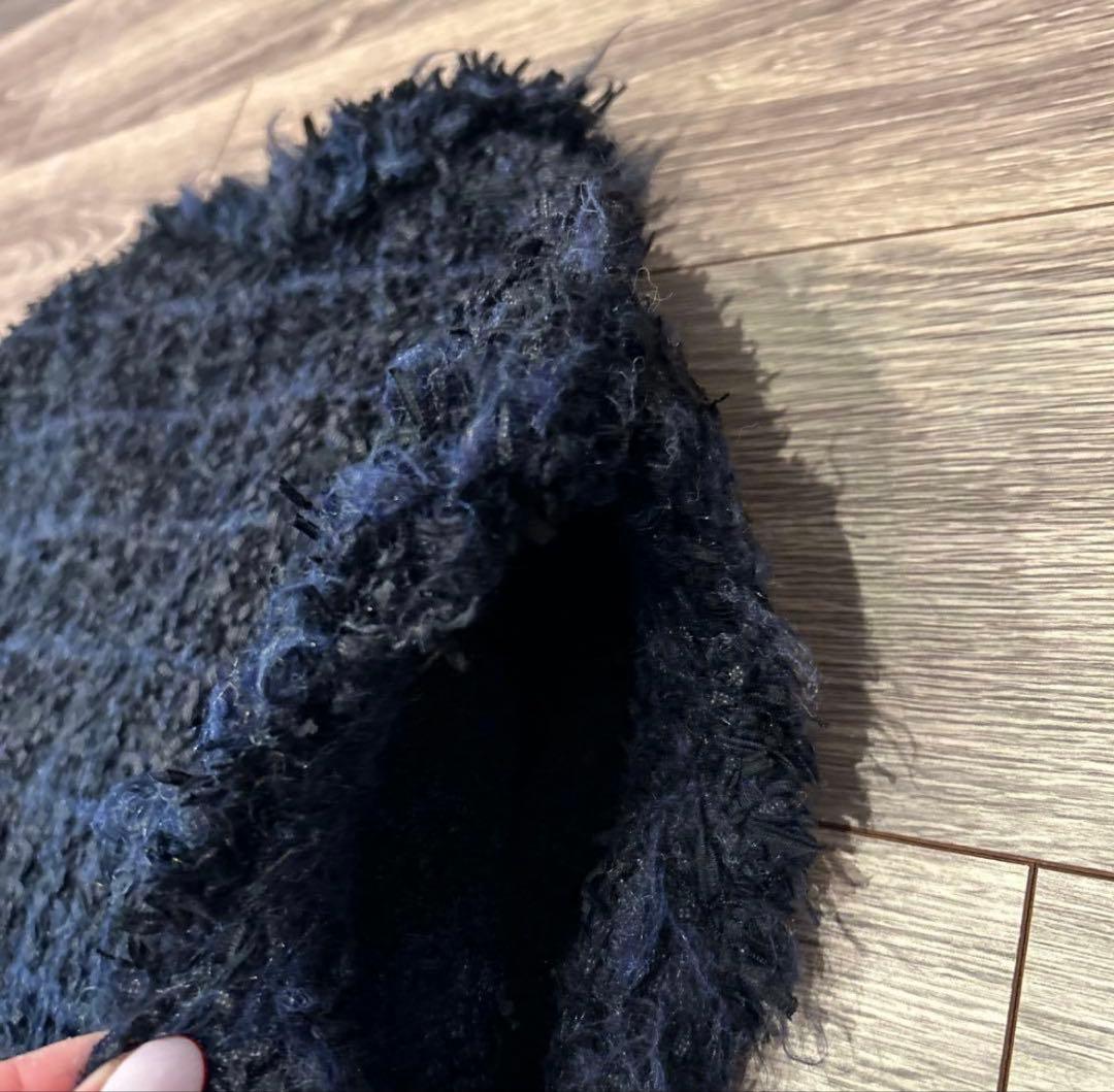 ユナイテッドアローズ ミックスチェックツイードニットベスト