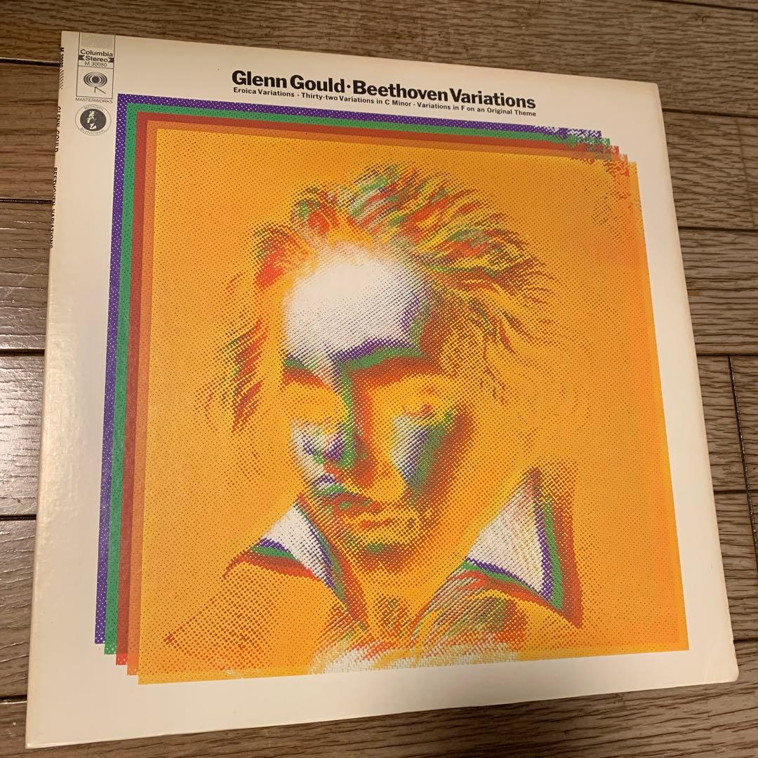 ベートーヴェン:変奏曲集グレン•グールドLP1枚1970年US盤