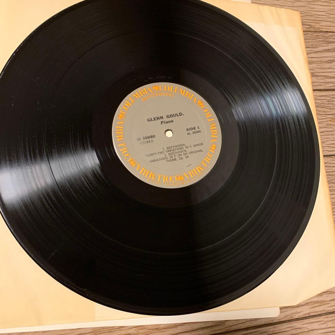 ベートーヴェン:変奏曲集グレン•グールドLP1枚1970年US盤