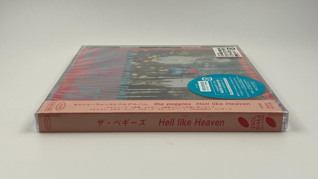 新品未開封 the peggies Hell like Heaven 初回限定盤