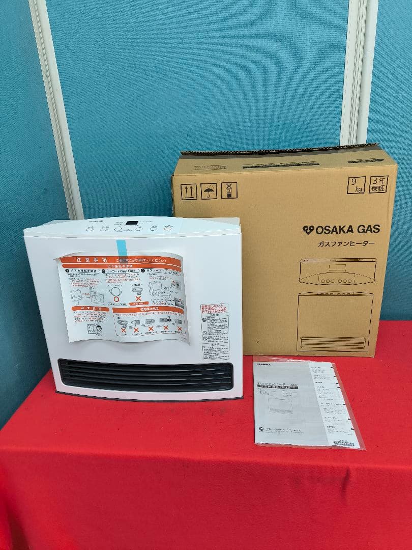 新品　ノーリツ：ガスファンヒーター　15畳まで　都市ガス用　GFH-4004S