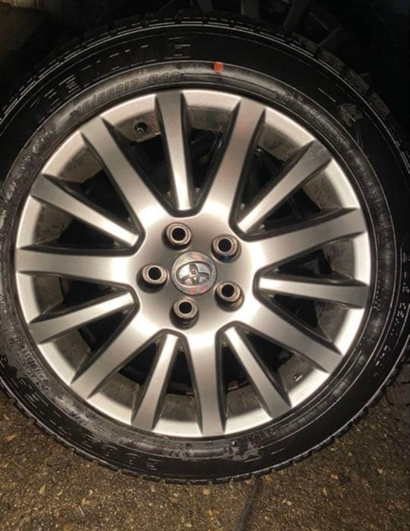 トヨタ　18マジェスタ　ビックキャリパー　17インチ　純正ホイール　スタッドレス