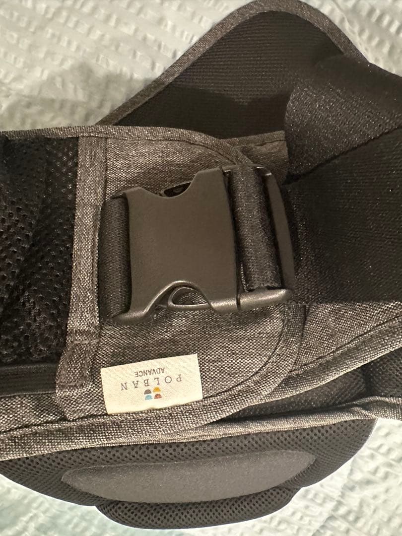 ポルバンアドバンスのせる抱っこひも ダブルショルダーとヒップシート