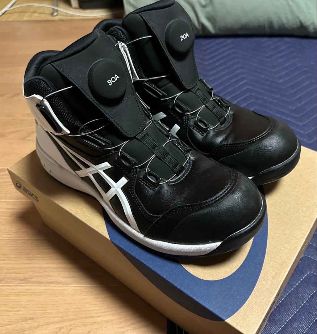 asics win job boa CP304 27.0cm 安全靴 美品