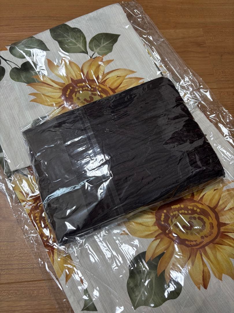 早い者勝ち⭐︎新品未使用　浴衣5点セット　大人気　ひまわり　オシャレ　Dita