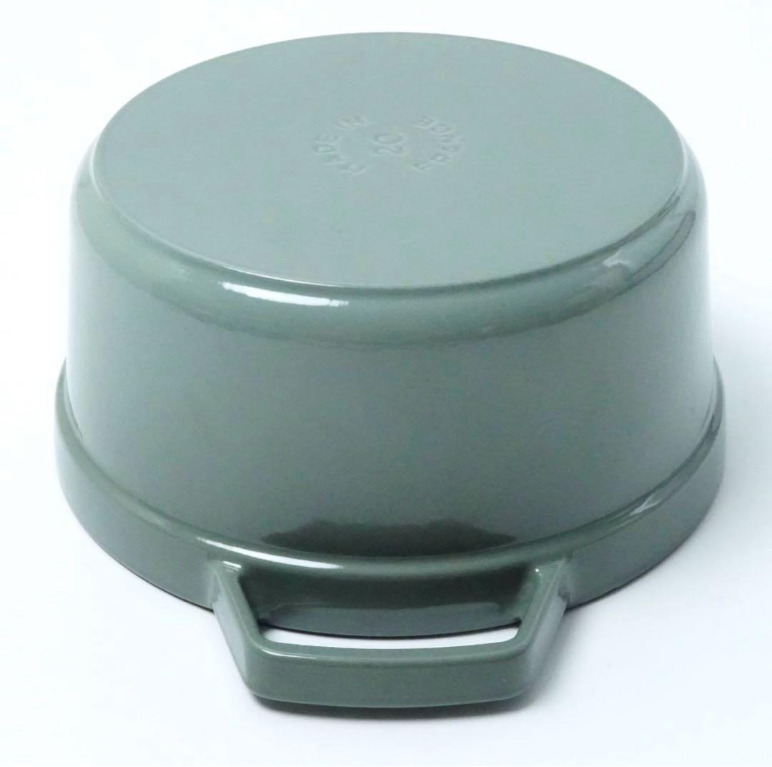 【美品】ストウブ staub ピコココット ラウンド 20cm ユーカリ