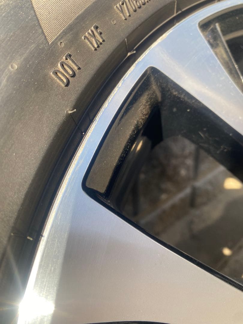 【えの】18インチ ホイールセット エスティマ純正