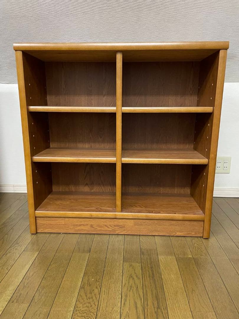 小島工芸　本棚・書棚　ウォールモカ　ブラウン　ブックシェルフ　稼働棚