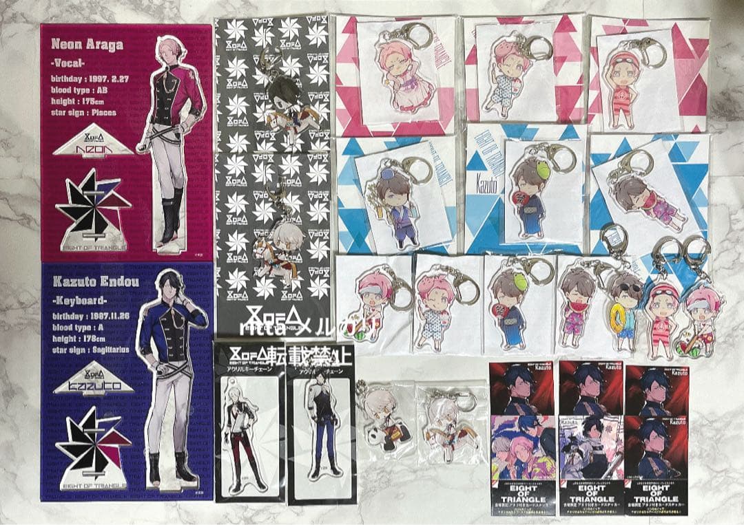 EIGHT OF TRIANGLE エイトラ　アクスタ　アクキーセット