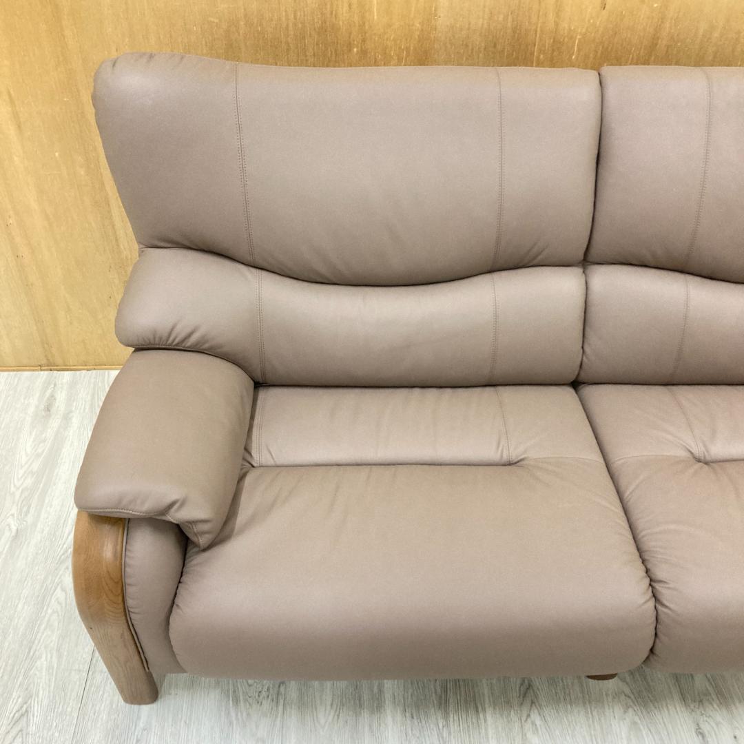 【マルニ】本革　2人掛けソファ　２Ｐソファ