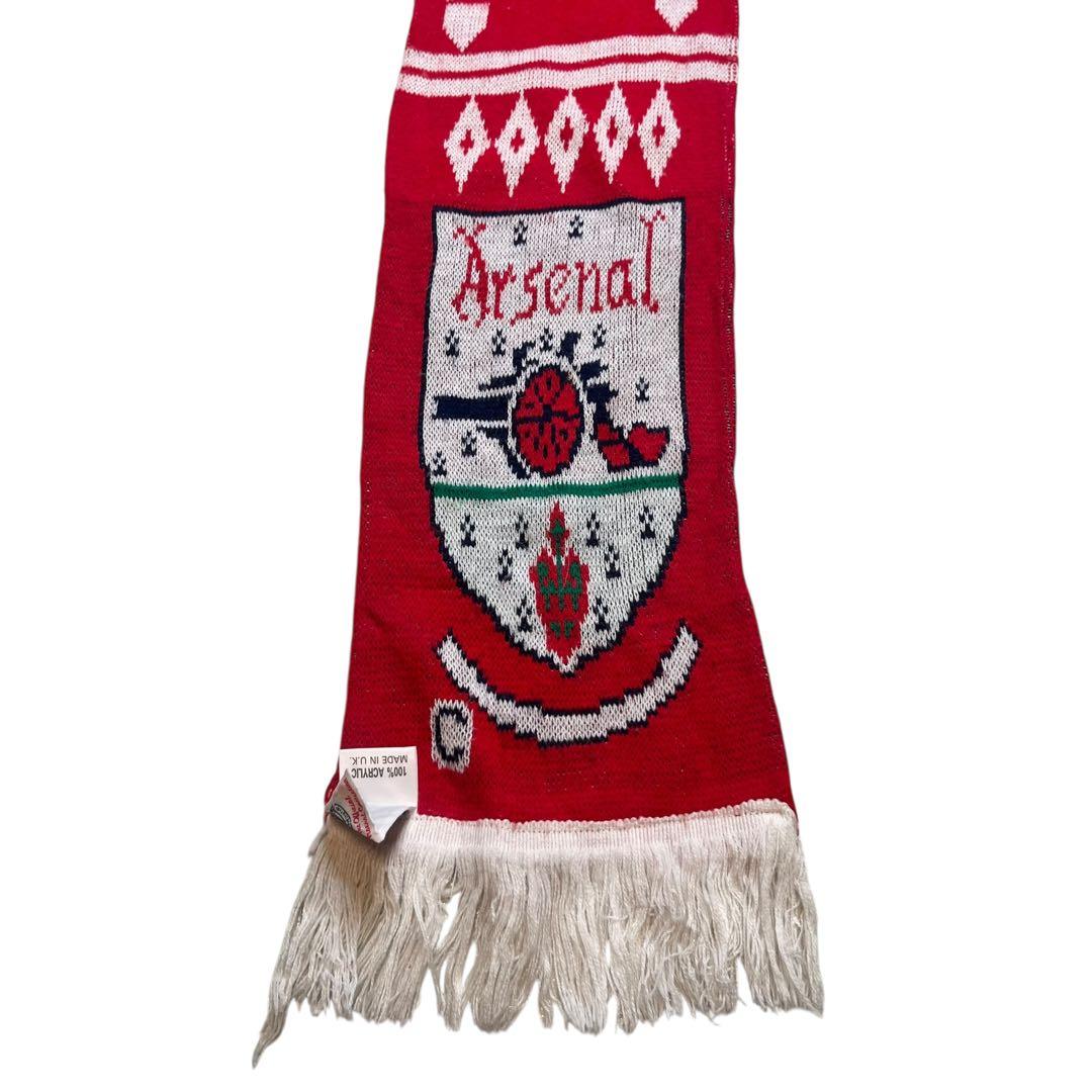 希少 レア 80s 90s アーセナル 旧 エンブレム マフラー タオル グッズ