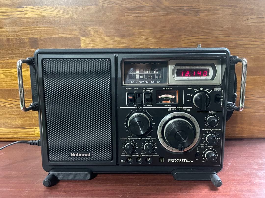 National PROCEED 2800ラジオ　本体+電源ケーブル付き