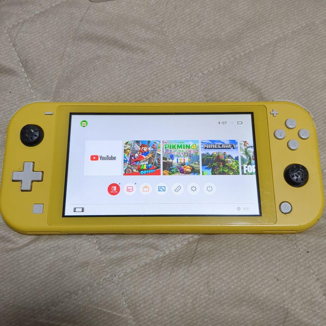 ジャンクNintendo Switch Lite イエロー 本体
