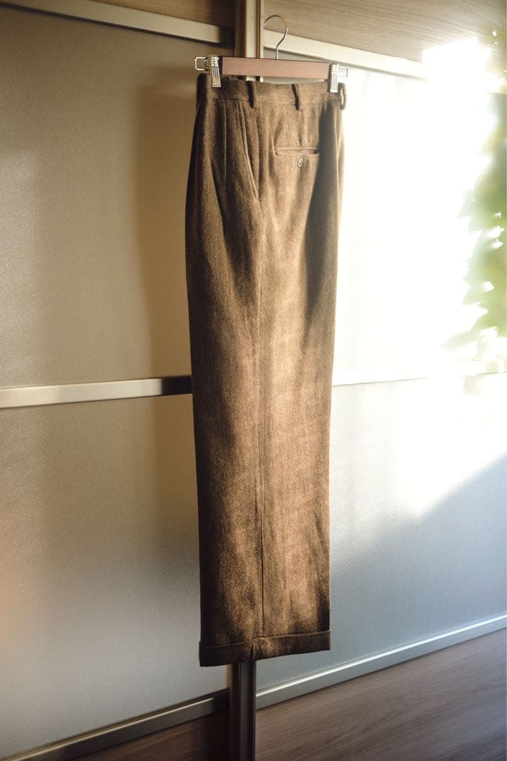 80〜90s POLO Ralph Laurenブラウンスラックス