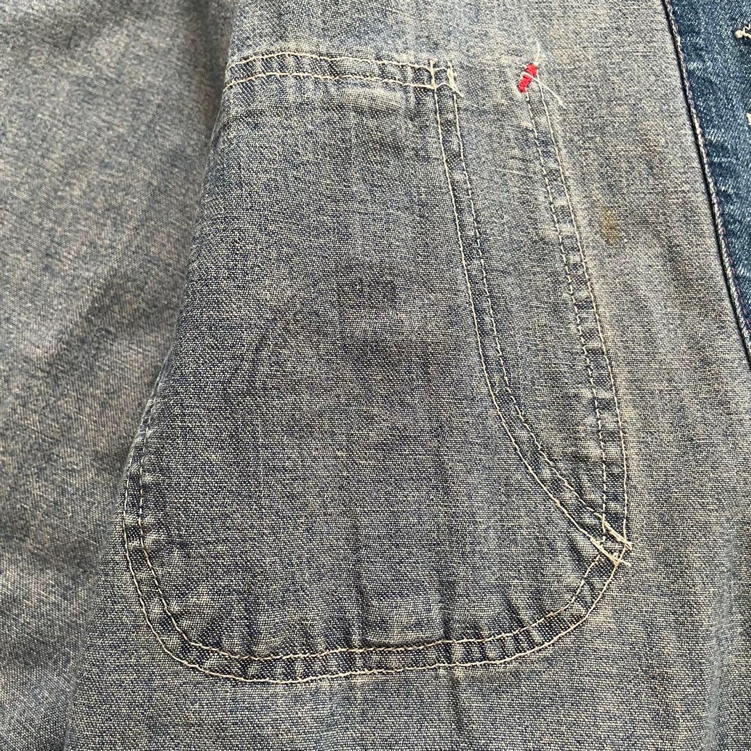 90s USA製 Levi’s 70742-21 デニムカバーオール サイズ40