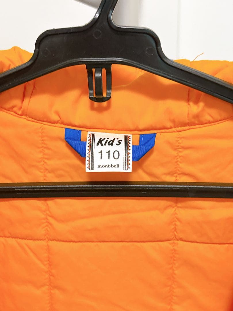 mont-bell 子供用スキーウェア 110サイズ 青