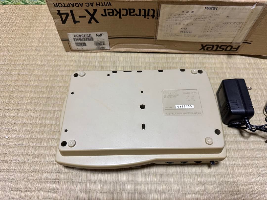 DJ機材 fostex X-14