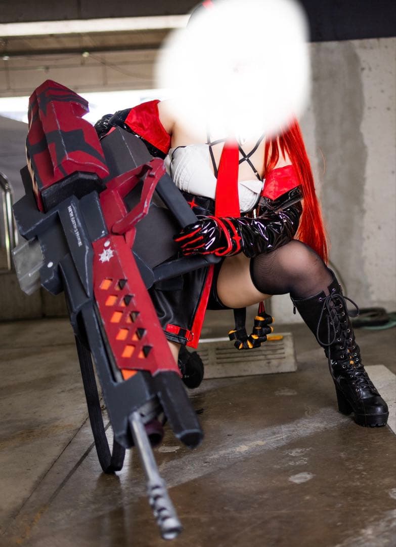 NIKKE コスプレ ラピ レッドフード ウィッグ付き