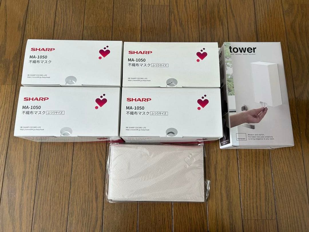 新品　シャープマスク4箱