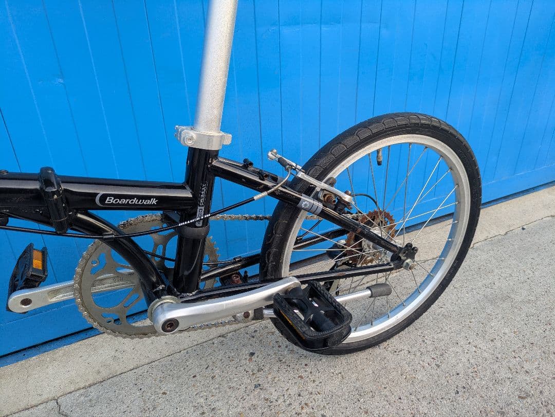 DAHON ダホン Boardwalk クロモリ　折り畳み自転車　ゆるキャン△