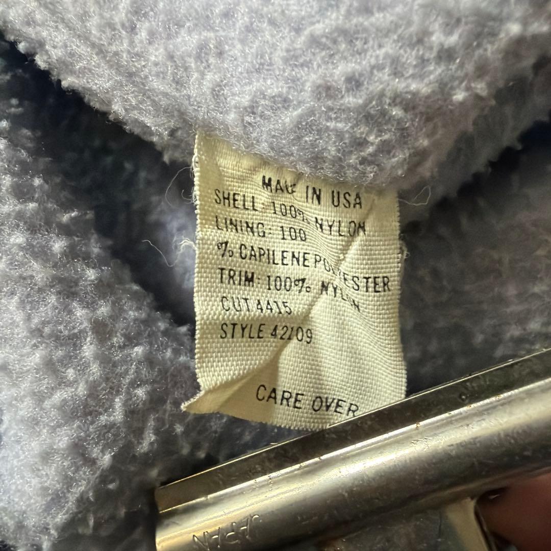 80s USA製 patagonia パタゴニア　シェルドシンチラ 三角タグ