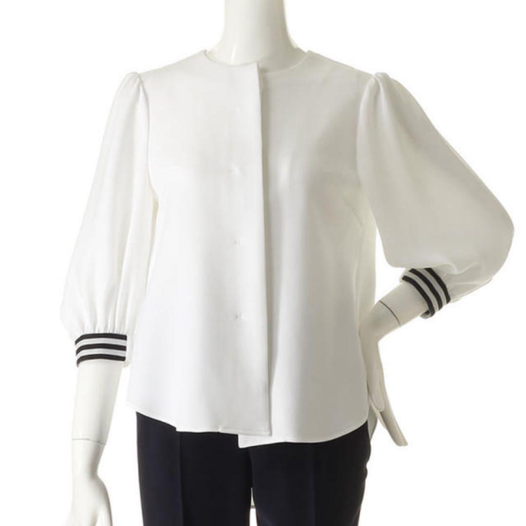 ボーダーズアットバルコニー バルーンスリーブトップ